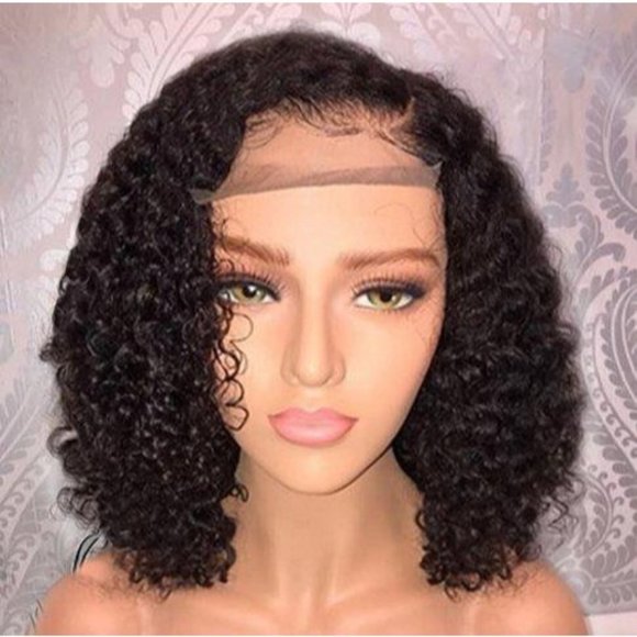 13x6 Curly Human Hair Lace Front Wigs For Women /DragQueen